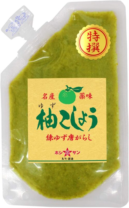 ホシサン 柚子胡椒（青）80g