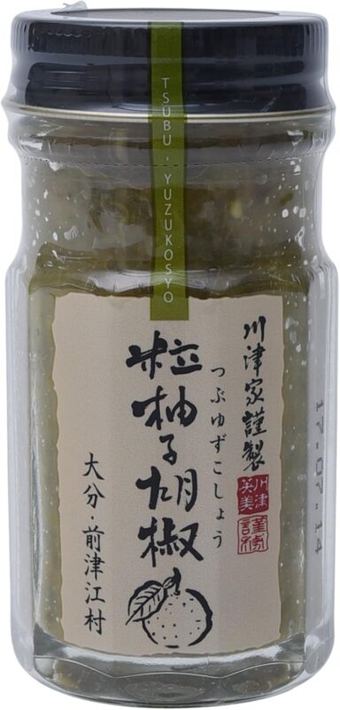 川津家謹製 粒柚子胡椒 青 60g