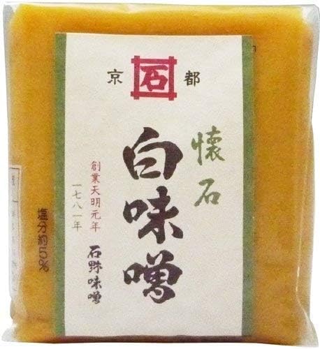 石野味噌 懐石白味噌 500g