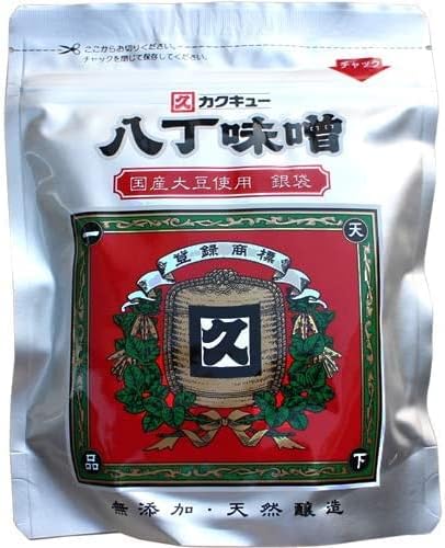 カクキュー 国産大豆 八丁味噌 銀袋 300g