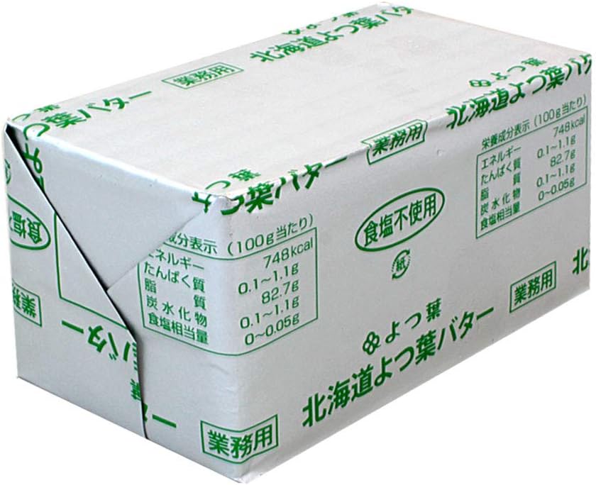 よつ葉乳業 よつ葉ポンドバター食塩不使用 450g