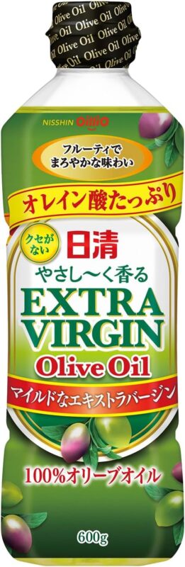 日清やさし～く香るエキストラバージンオリーブオイル 600g PET