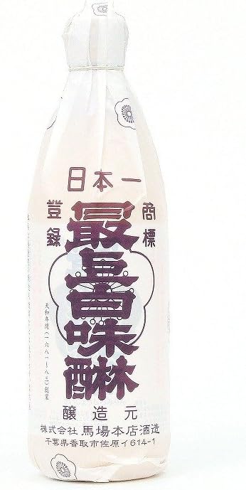 馬場本店酒造 最上白味醂 600ml