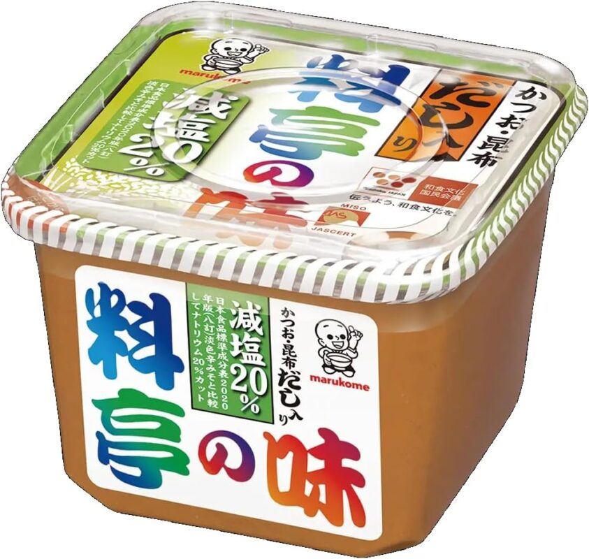 マルコメ 料亭の味 減塩（だし入り）750g