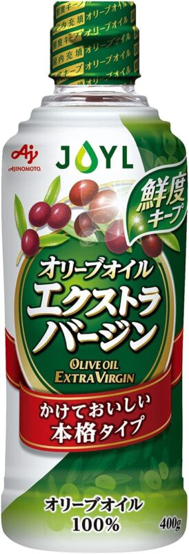 J-オイルミルズ AJINOMOTO オリーブオイル エクストラバージン 400g瓶