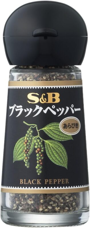 S&B ブラックペッパー(あらびき)15g