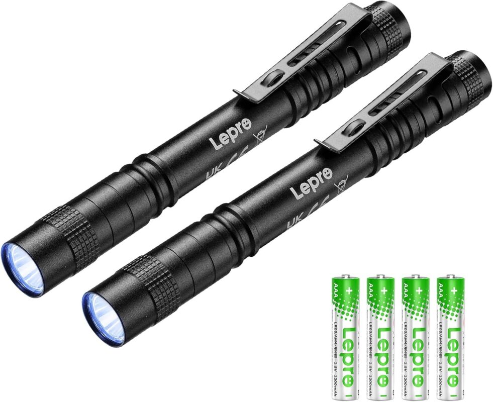 Lepro UVライト 365nm ブラックライト 28g（2個セット）