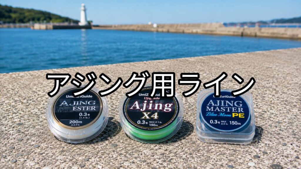 アジング用ラインのアイキャッチ画像