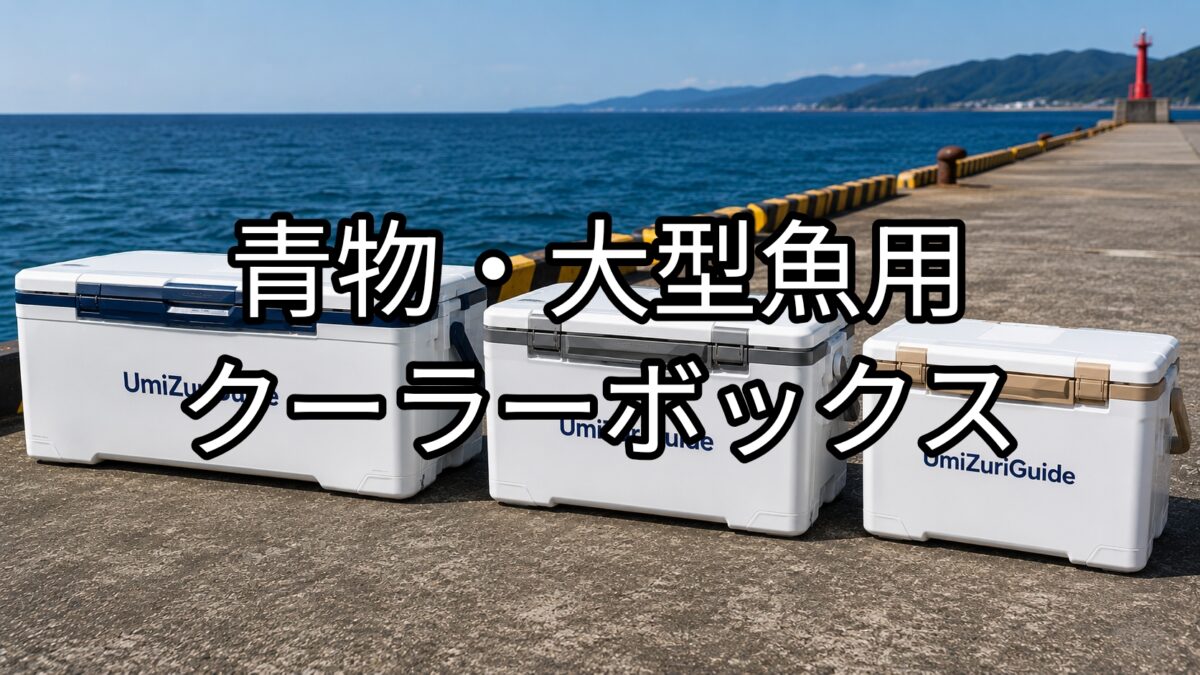 青物・大型魚用クーラーボックスのアイキャッチ画像