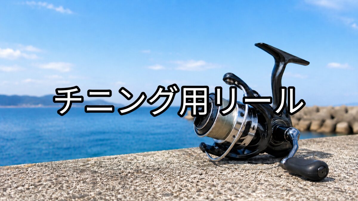 チニング用リールのアイキャッチ画像