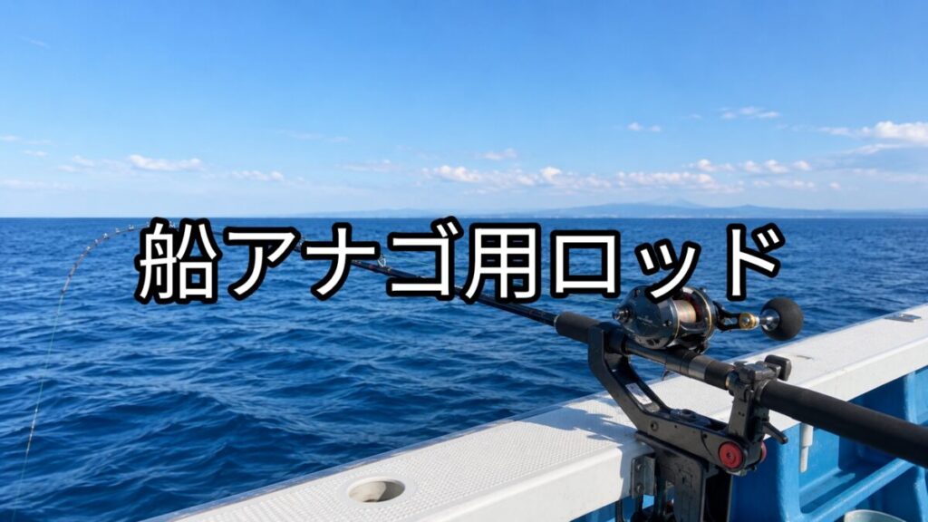 船アナゴ用ロッドのアイキャッチ画像