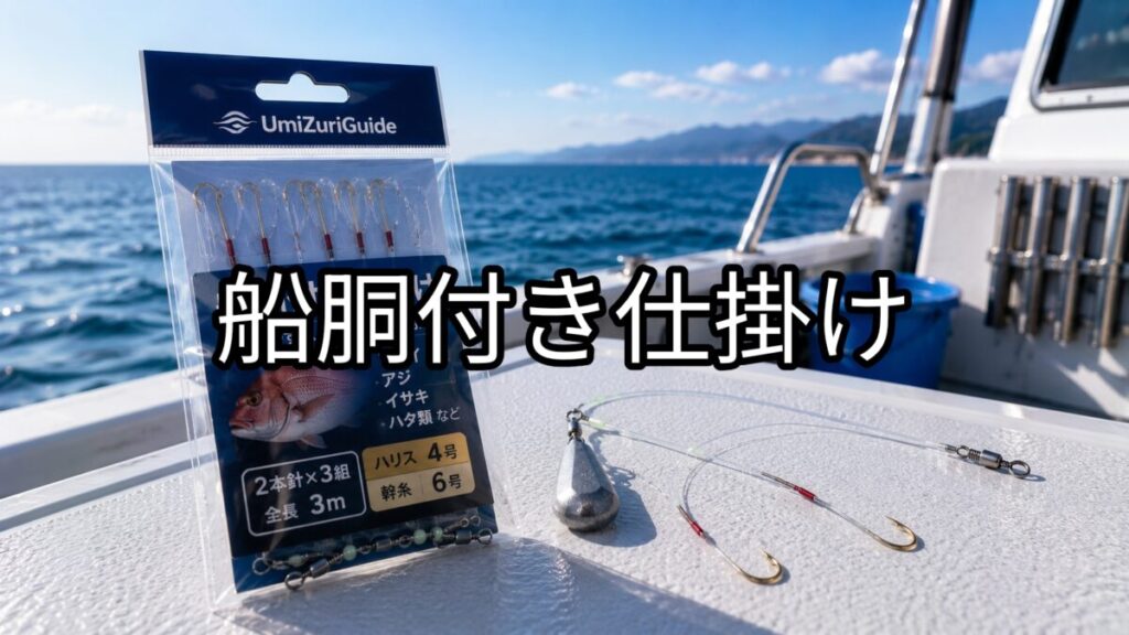 船胴付き仕掛けのアイキャッチ画像