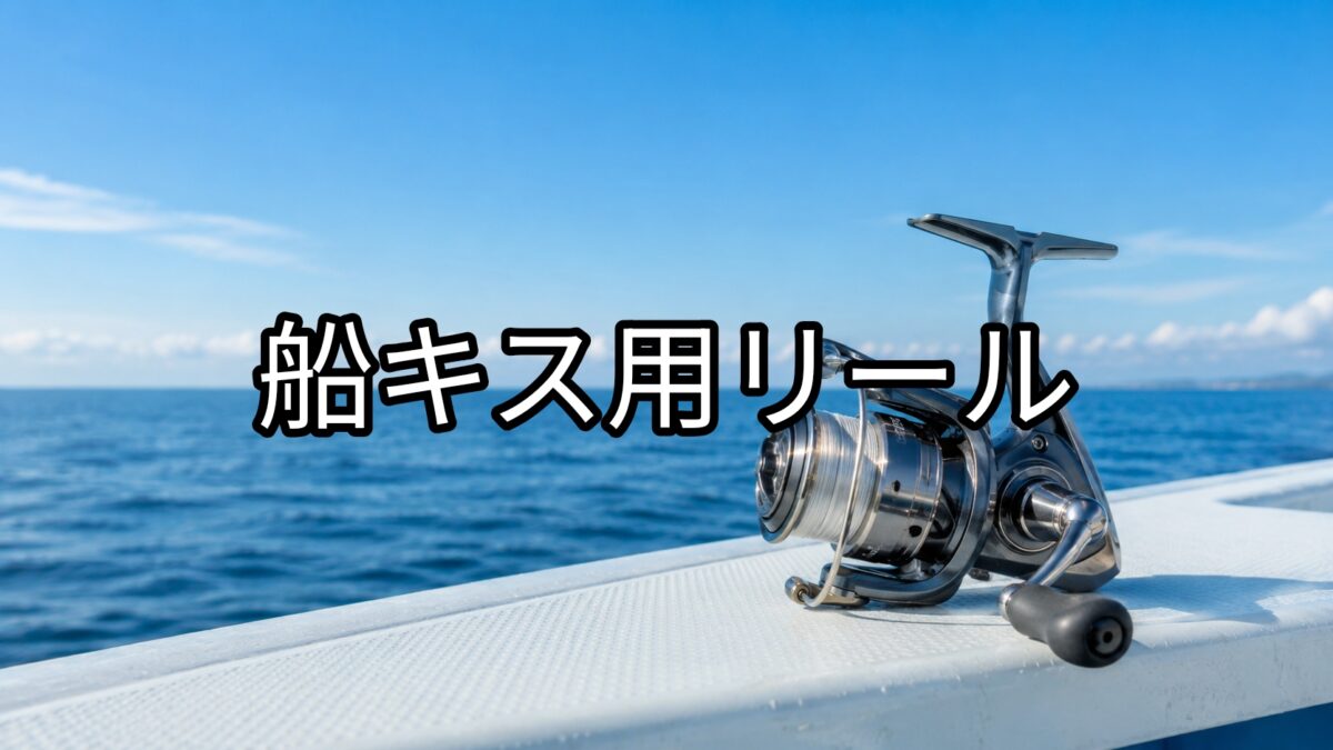 船キス用リールのアイキャッチ画像