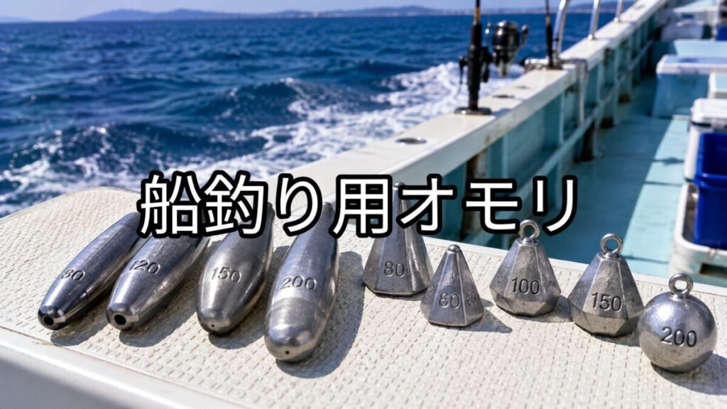 船釣り用オモリのアイキャッチ画像