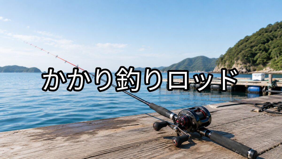 かかり釣りロッドのアイキャッチ画像