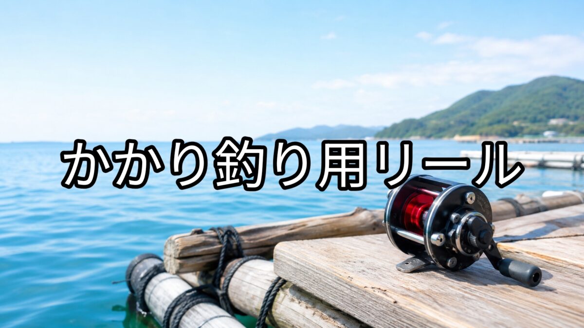 かかり釣り用リールのアイキャッチ画像