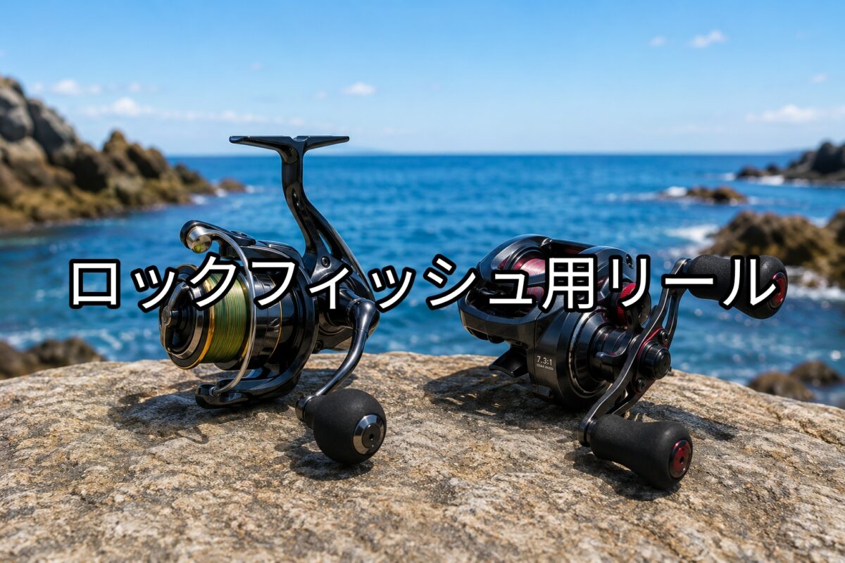 ロックフィッシュ用リールのアイキャッチ画像
