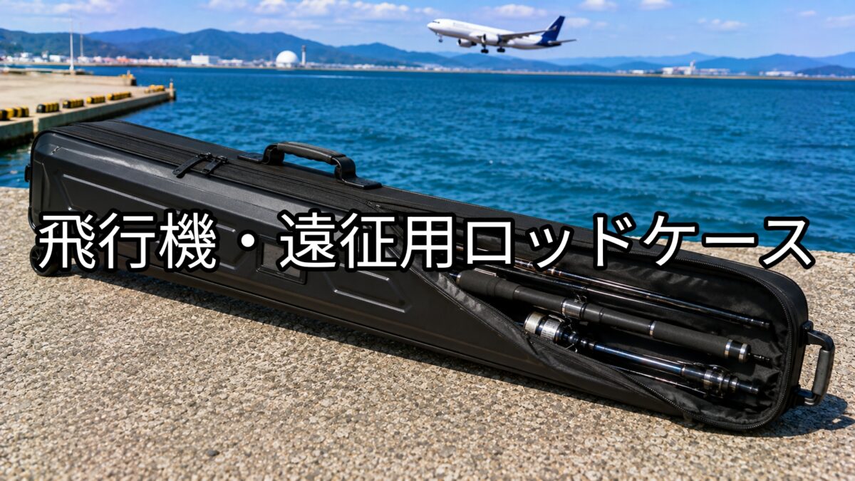 飛行機・遠征用ロッドケースのアイキャッチ画像