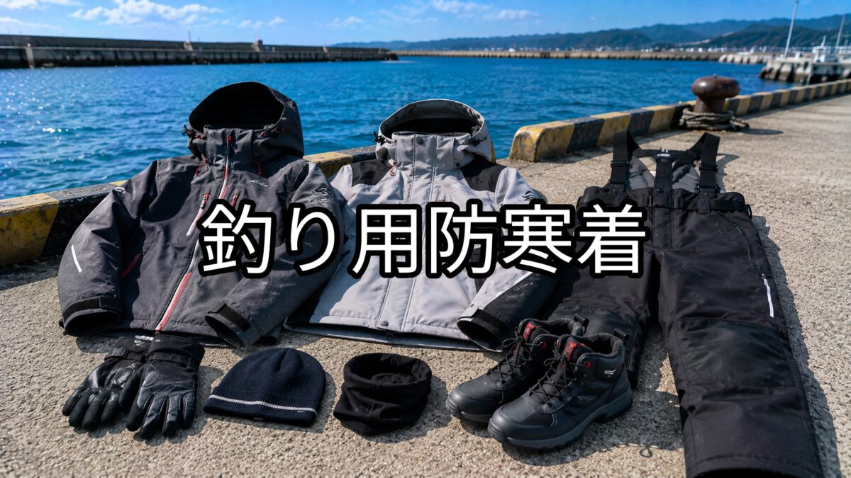 釣り用防寒着のアイキャッチ画像