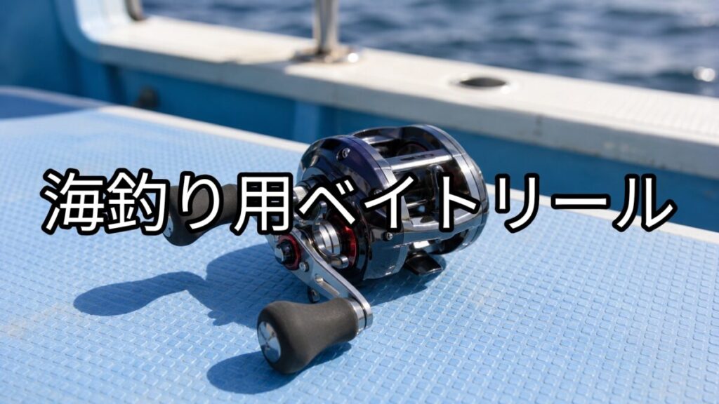 海釣り用ベイトリールのアイキャッチ画像