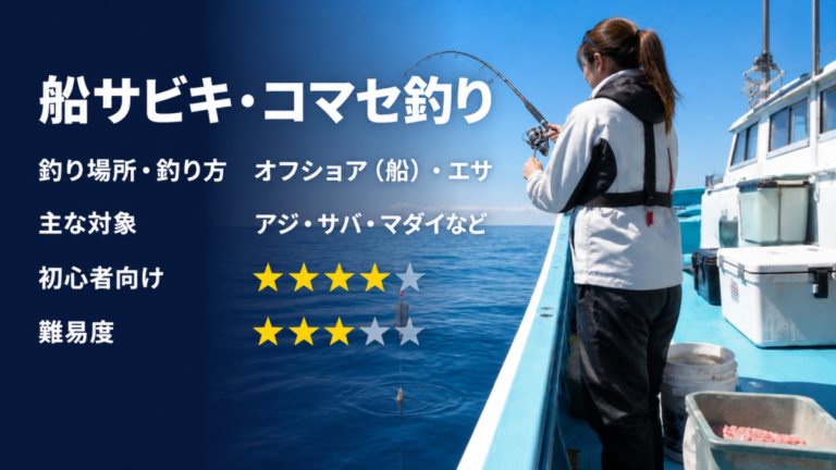 船サビキ・コマセ釣りのアイキャッチ画像