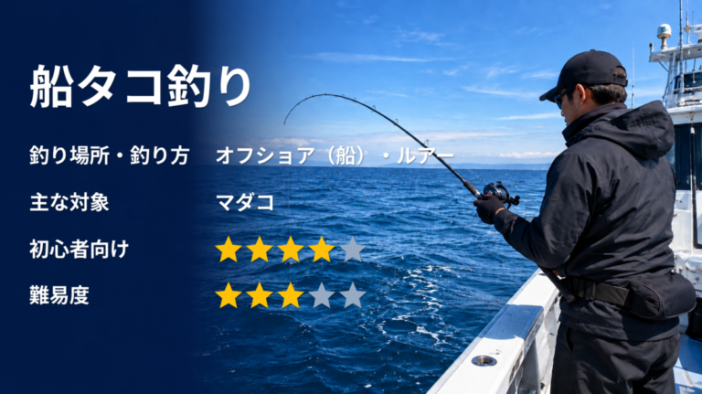 船タコ釣りのアイキャッチ画像